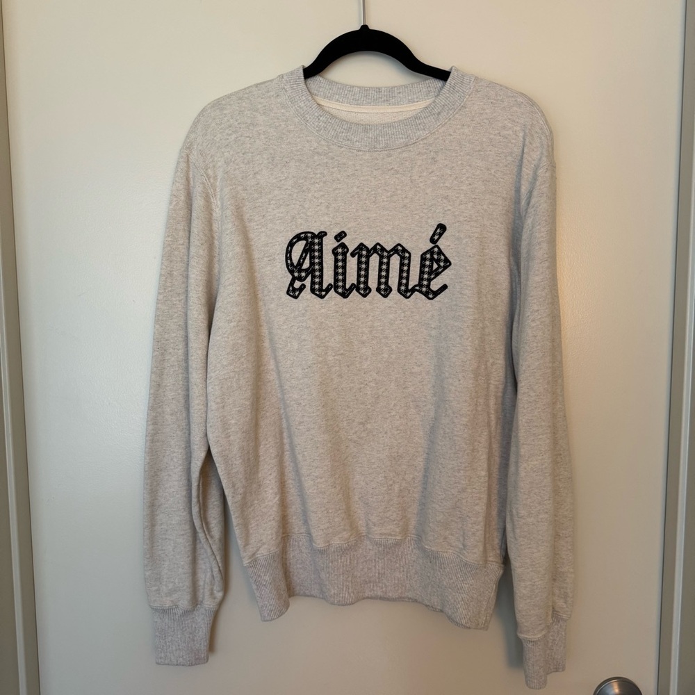 Aime Leon Dore Cream and Black Knit